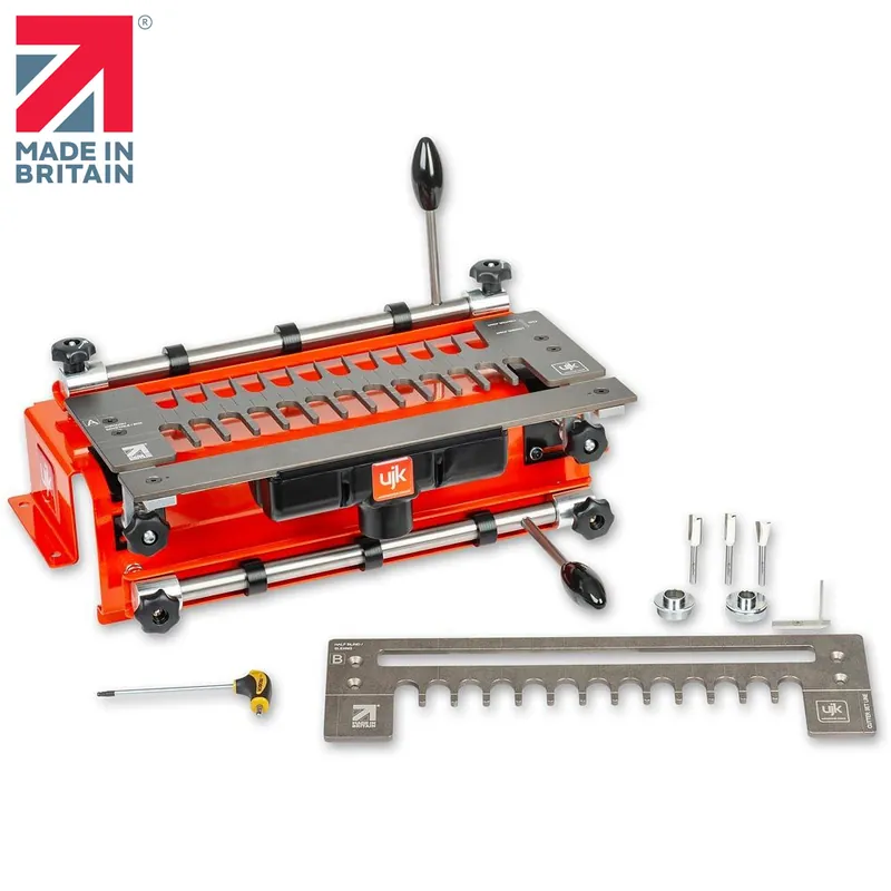 Populair bij klanten | UJK Universal Dovetail Jig - Freesmal maakt Zwaluwstaart en andere verbindingen - MADE in the UK!