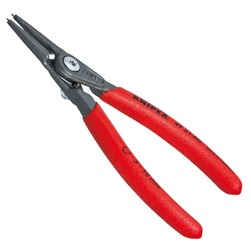 Knipex borgveertang recht 3-10 mm met openingsbegrenzer voor buitenringen | Premium