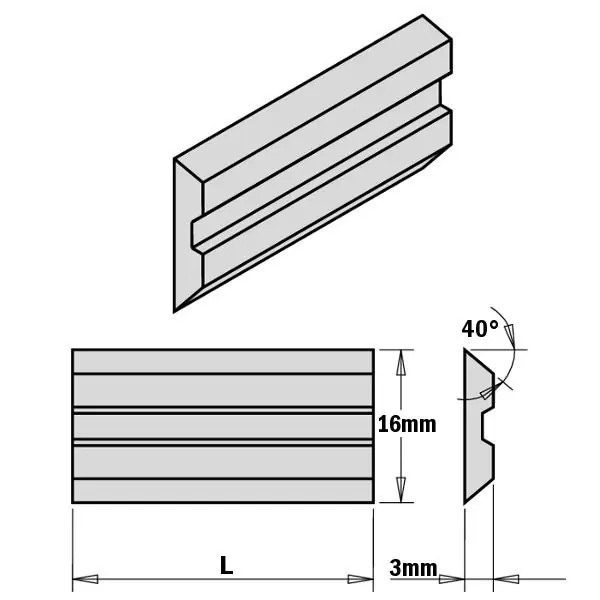 GRN Tools 795.231.16 Centrolock HSS 230x16x3 | Premium