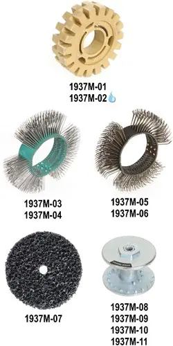 Klantfavoriet - Beta 1937 M-04-fine-grain rotary brush 23 mm 1937M-04 - 019370104
