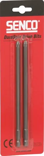 Opruiming - Senco Duraspin bits PH2 - Philips - 214mm. DS75 - blister a 2st. - EA0367TB