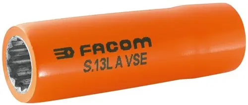 Facom lange doppen 1/2‘ geïsoleerd 19mm - S.19LAVSE - Verlaagde prijs