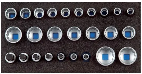 Gedore Doppenset 1/2" in CT module - 2308916 - Gratis retourneren