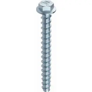 Bestel nu | Heco Multi-Monti-Plus SS schroefanker 20,0x180 mm SW 24 zeskantkop met aangeperste ring verzinkt blauw A2K 6 stuks VARIANTA verpakking 48425