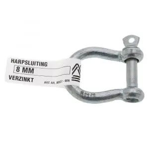 Tijdelijke aanbieding - Deltafix harpsluiting RVS A4 5 mm 80876