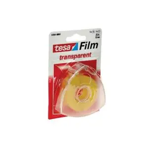 Direct beschikbaar - Tesa 57348 Tesafilm plakband en Easy Cut dispenser transparant 33 m x 15 mm 57348-00004-02