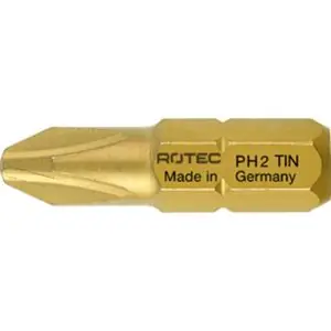 Rotec 800 schroefbit TiN C6.3 Phillips PH 3x25 mm set 10 stuks 800.2003 | Koopje